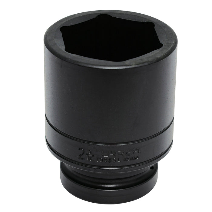 Dado de impacto largo cuadro de 1", 6 puntas, en pulgadas, 2-3/16" Urrea