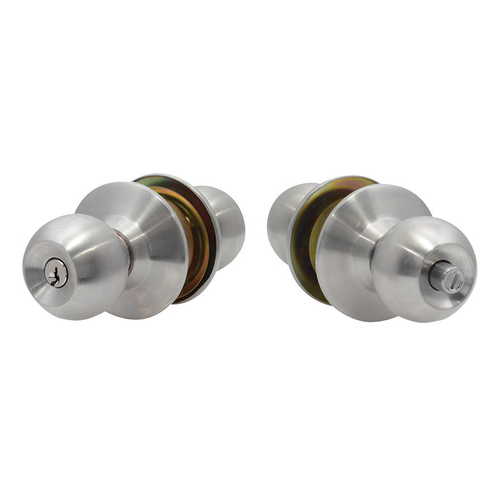 -Acabado: Acero Inoxidable
-Función: Doble
-Incluye: 2 Llaves
-Tipo De Llave: Estandar