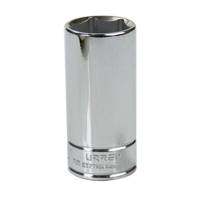 Dado largo cuadro de 1/2", 6 puntas, métrico, 27 mm Urrea