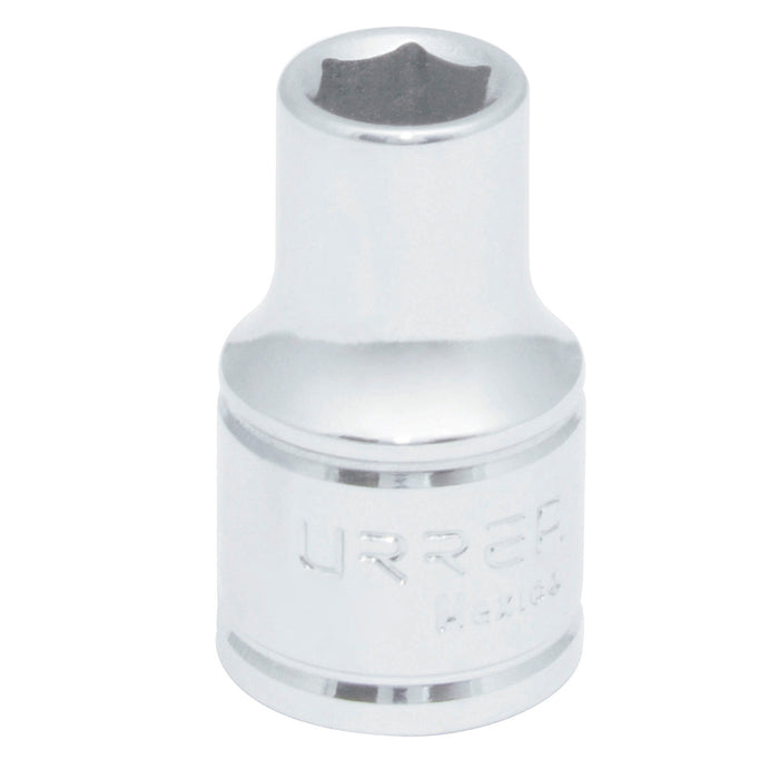 Dado cuadro de 1/2", 6 puntas, en pulgadas, 1/4" Urrea