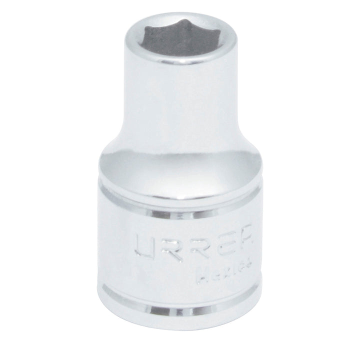 Dado cuadro de 1/2", 6 puntas, en pulgadas, 3/8" Urrea