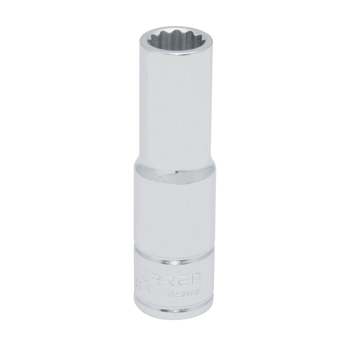 Dado cuadro de 1/2", 12 puntas, en pulgadas, 17/32" Urrea