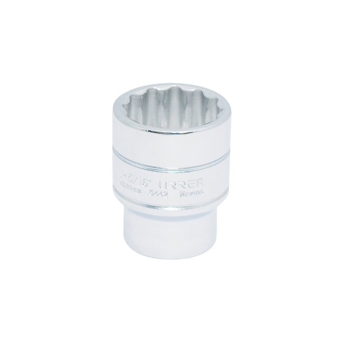 Dado cuadro de 1/2", 12 puntas, en pulgadas, 1-5/16" Urrea