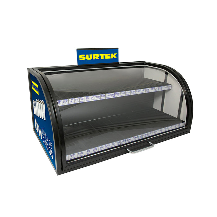 Rack despachador de mostrador para dados 63.5 x 30.5 x 32.3 cm Surtek