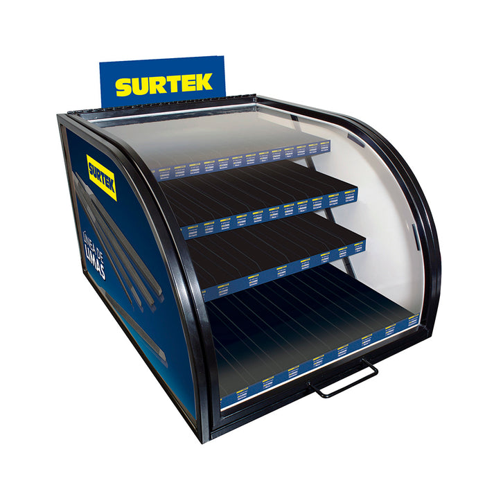 Exhibidor de mostrador para limas 31 x 41.5 x 54.5 cm Surtek