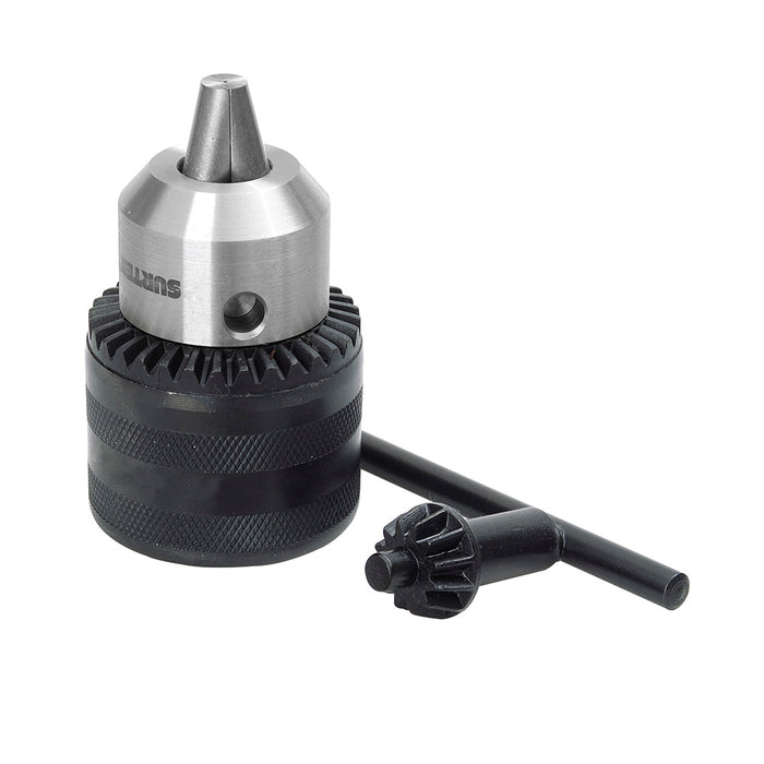 Broquero para rotomartillos 3/8" con rosca 1/2" - 20NF con llave Surtek