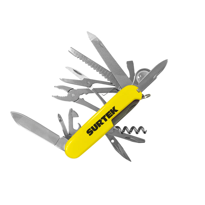 Navaja multifunción 21 en 1 Surtek
