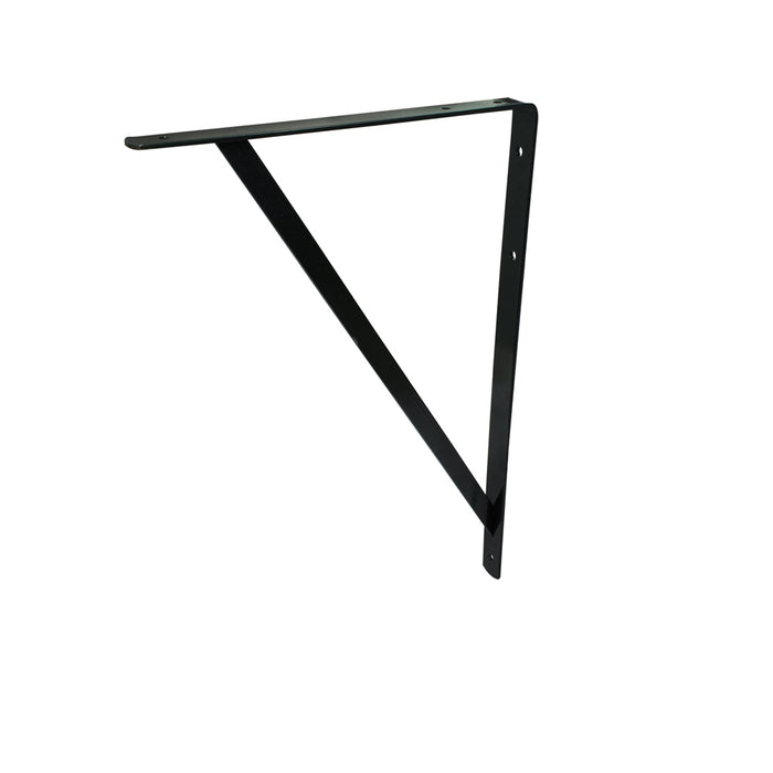 Ménsula con soporte color negro 13 x 20" Surtek