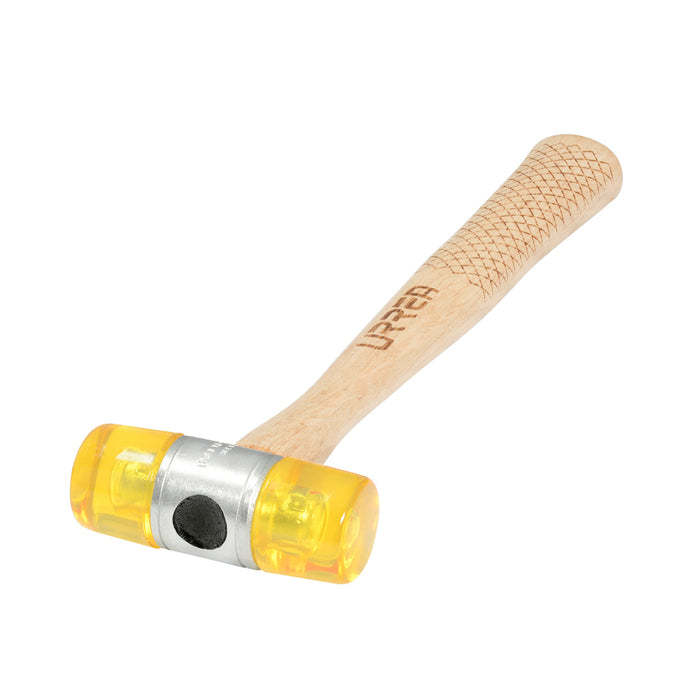 Martillo con tapas plásticas con mango de madera de 11-1/2", 11 oz Urrea