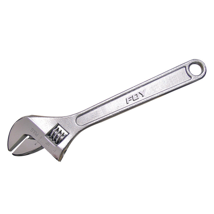 Llave ajustable cromada 8" Foy