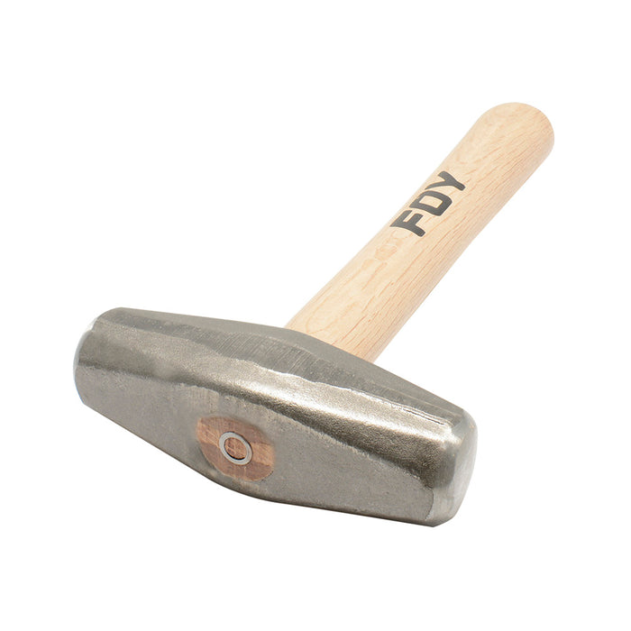 Marro tipo barril con mango corto de madera de 12", 4 lb Foy