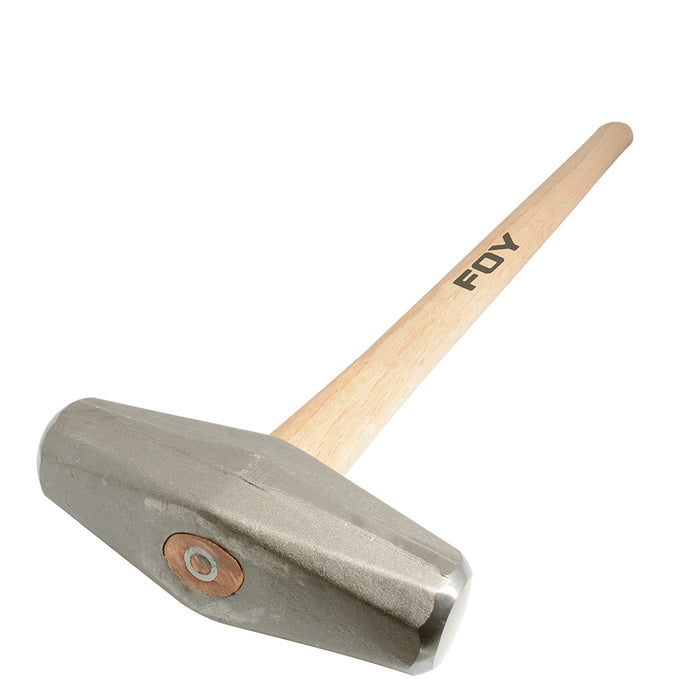 Marro tipo barril con mango largo de madera de 36", 12 lb Foy