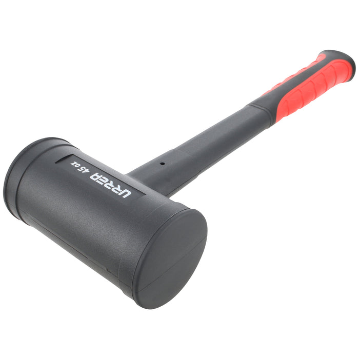 Mazo de golpe seco tapas fijas con mango Rubber grip de 11-31/32", 45 oz Urrea