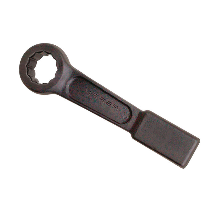 Llave de golpe plana fosfatizada en pulgadas, 12 puntas, 4-1/2" Urrea