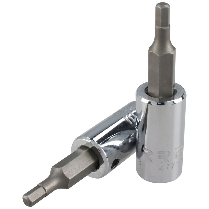 Dado con punta hexagonal cuadro de 1/4", en pulgadas, 3/32" Urrea