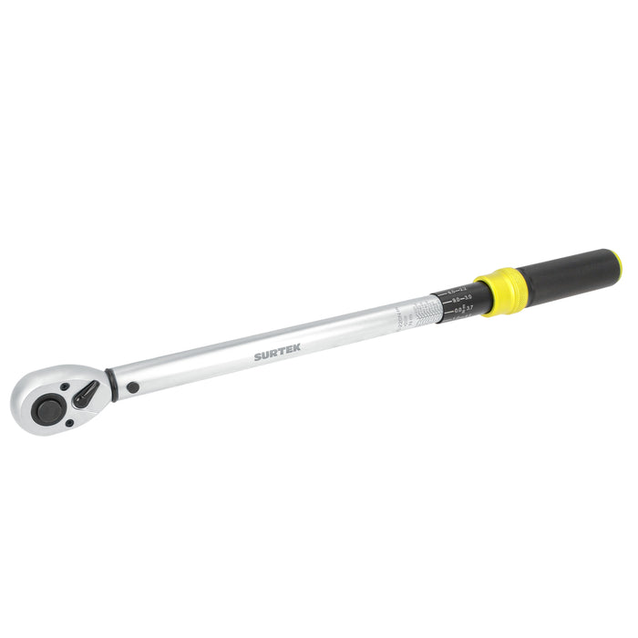 Torquímetro de trueno una escala dual cuadro de 1/2", 40-220 Nm (30-162 ft-lb) Surtek