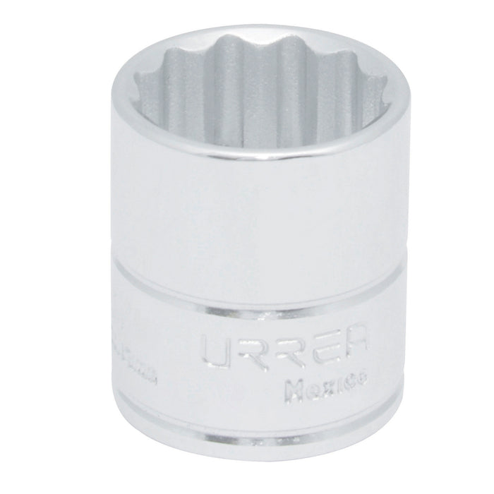 Dado cuadro de 3/8", 12 puntas, en pulgadas, 1" Urrea