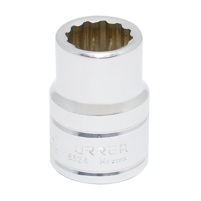 Dado cuadro de 3/4", 12 puntas, en pulgadas, 3/4" Urrea