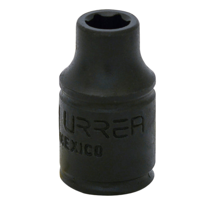 Dado de impacto cuadro de 1/4", 6 puntas, métrico, 5 mm Urrea