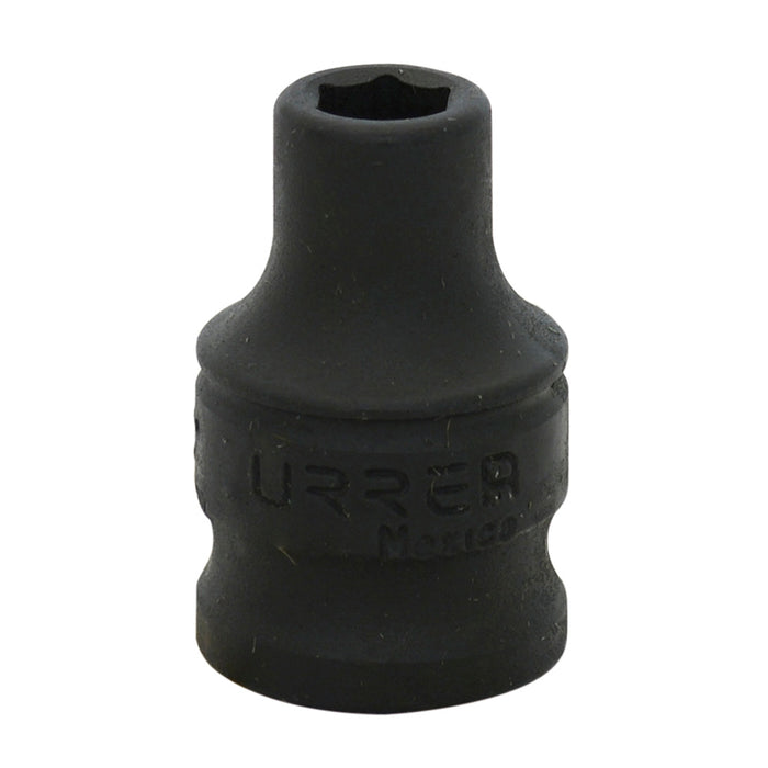 Dado de impacto cuadro de 3/8", 6 puntas, en pulgadas, 3/8" Urrea