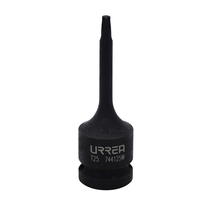 Dado de impacto con punta torx cuadro de 1/2", T25 Urrea