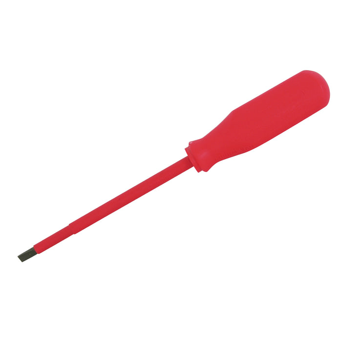 Destornillador rojo 1000 V de 7/32" x 5" punta plana Urrea