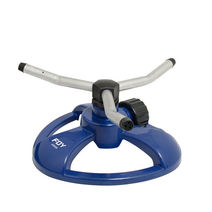 Aspersor estacionario con base metálica de 3 brazos, 3/4" GHT Foy