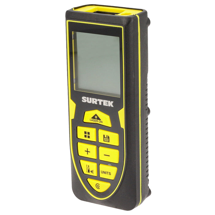 Distanciómetro láser recargable, 100 m Surtek
