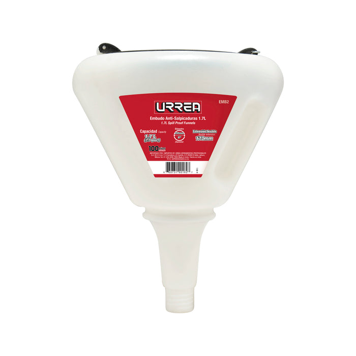 Embudo anti-salpicaduras de polipropileno 1.7 Lt Urrea