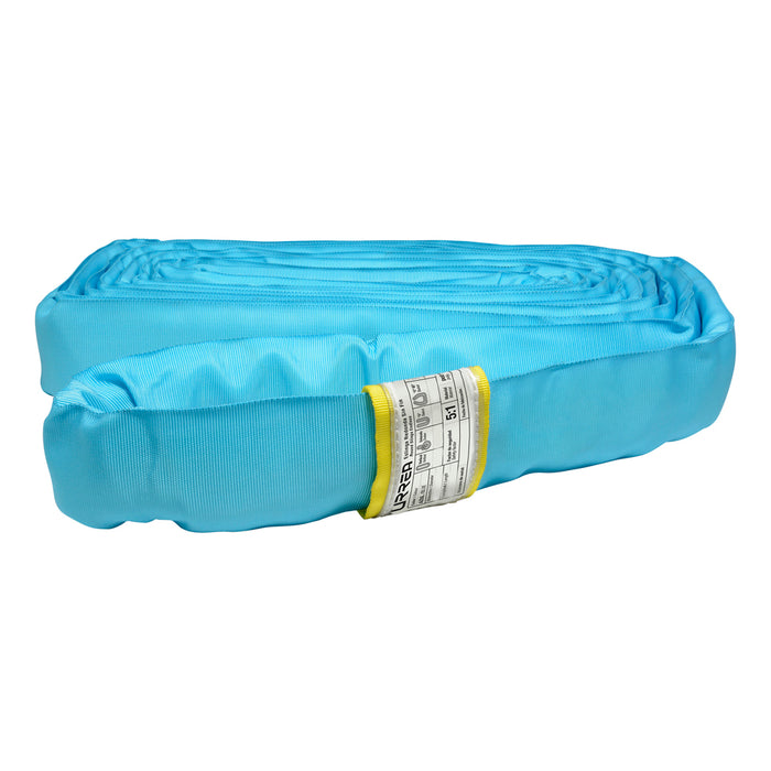 Eslinga de poliéster redonda sin fin azul 5 m, 9 ton Urrea