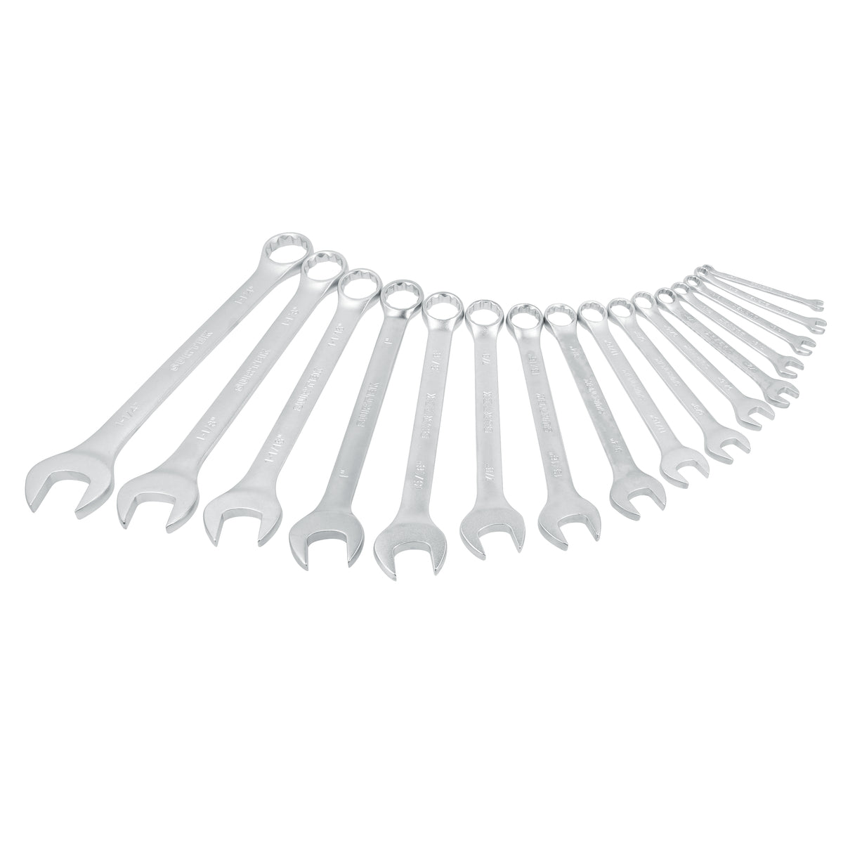 Llaves combinadas satinadas