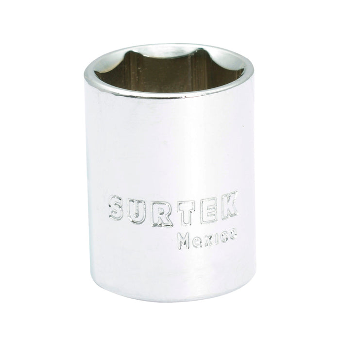 Dado cuadro de 3/8", 6 puntas, en pulgadas, 3/4" Surtek