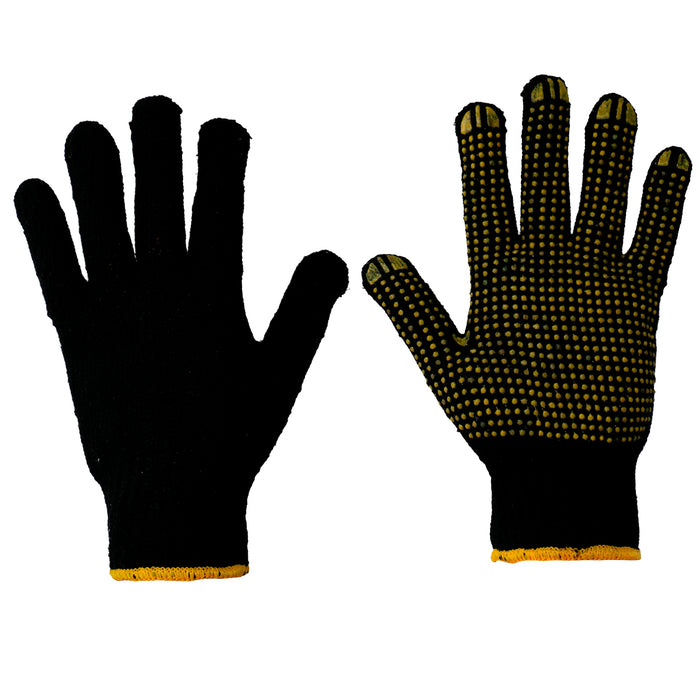 Guantes de algodón con puntos de PVC M Surtek