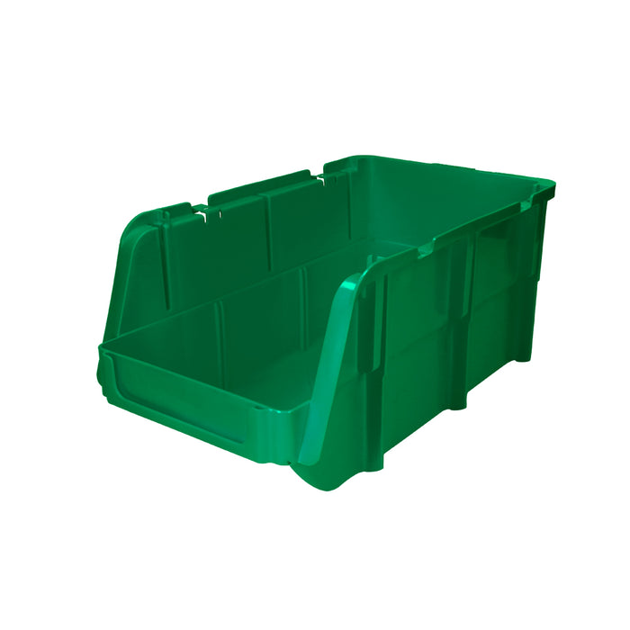 Gaveta plástica pico de pato color verde 14" x 8" x 7" Surtek