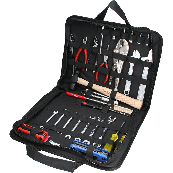 Juego combinado automotriz para reparación básica 31 piezas, con portafolio Urrea