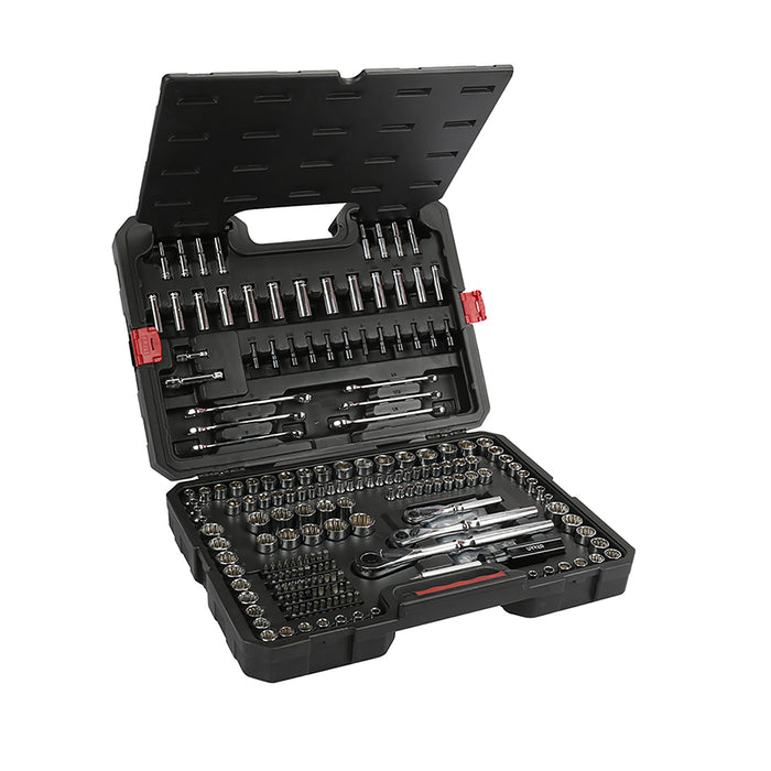 Juego combinado de herramienta para mecánico 230 piezas, con maletín plástico Urrea