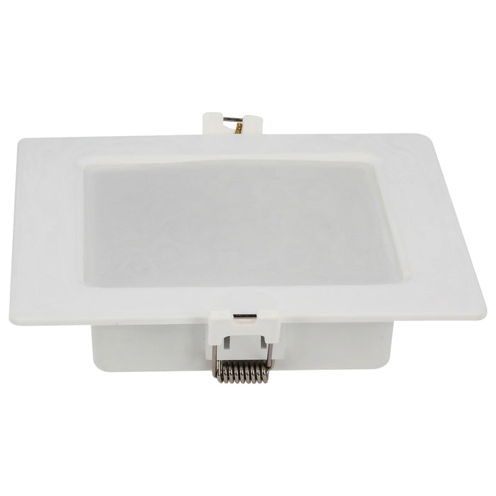 Luminario de LED empotrable cuadrado 6 W, luz de día Surtek