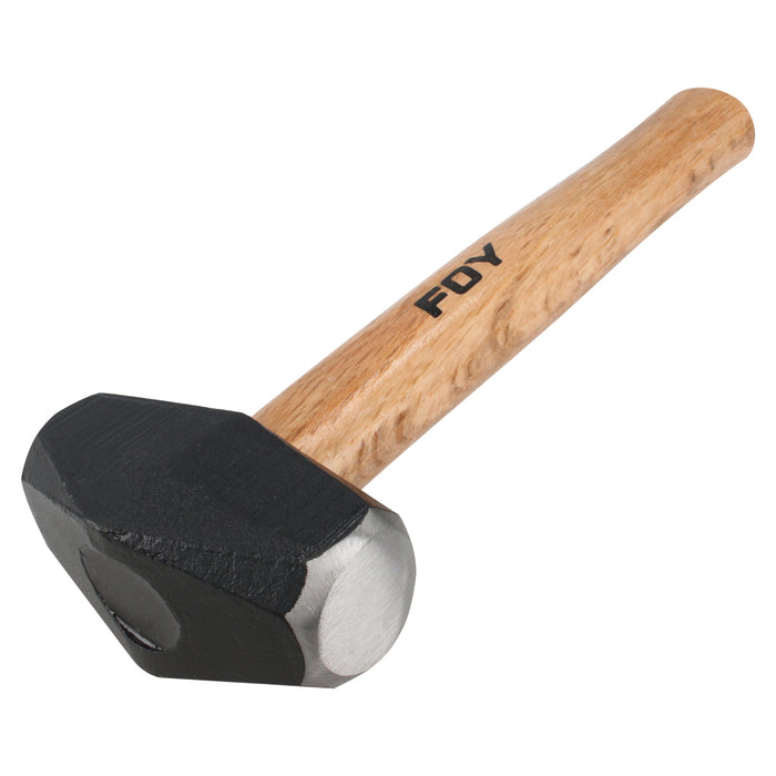 Marro tipo nevada con mango corto de madera de 12", 2 lb Foy