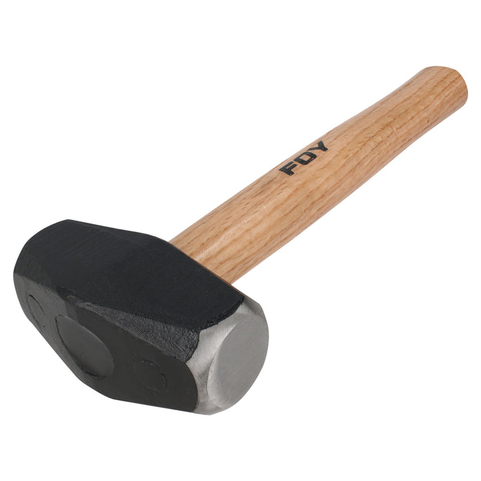 Marro tipo nevada con mango corto de madera de 12", 3 lb Foy