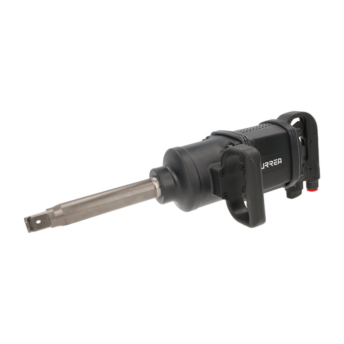 Pistola de impacto neumática cuadro de 1" 1,660 Ft-lb con extensión 9" sistema twin hammer Urrea