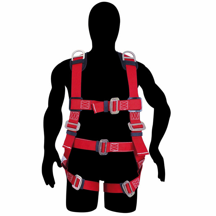 Arnés de seguridad de rescate con cinturón, talla 40-44 Urrea