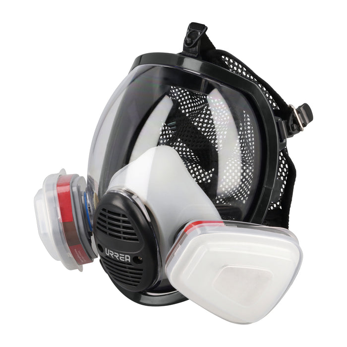 Mascarilla respirador cara completa 2 filtros Urrea